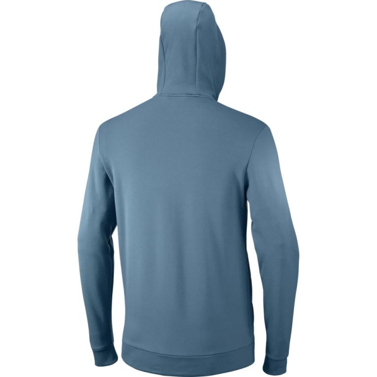 Chaquetas Salomon Essential Warm Fleece Hombre Azules | MX EYWI281